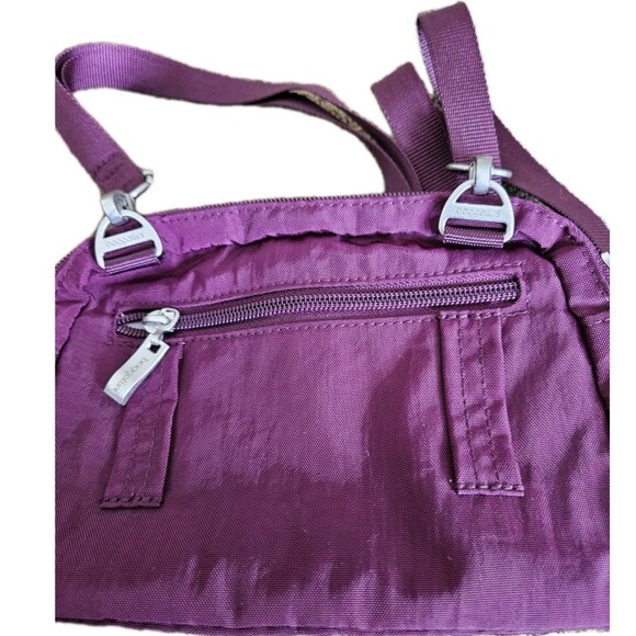 Baggallini Triple Zip Crossbody with Front Wallet Plum - Picture 8 of 8